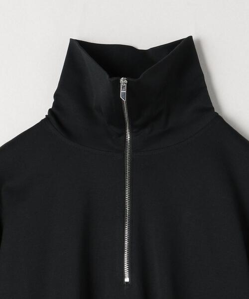 ASTRAET（アストラット）の「＜ASTRAET（アストラット）＞コットン ジップ ハイネックプルオバー（Tシャツ/カットソー・レディース・ホワイト/ブラック・FREE）」の12枚目の写真