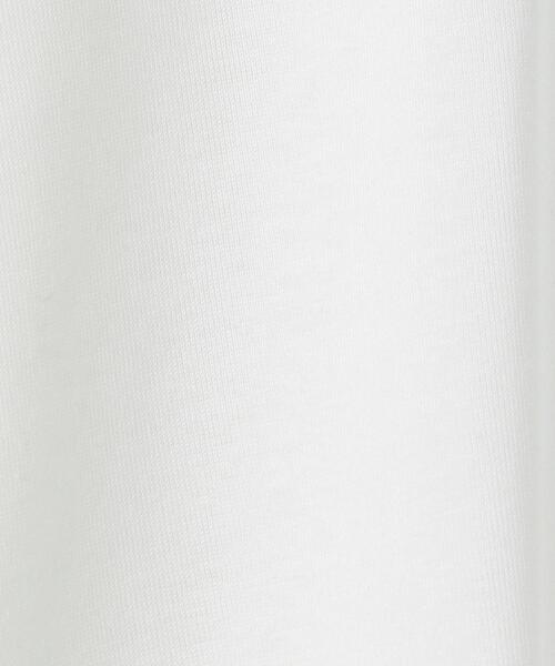 ASTRAET（アストラット）の「＜ASTRAET（アストラット）＞コットン ジップ ハイネックプルオバー（Tシャツ/カットソー・レディース・ホワイト/ブラック・FREE）」の8枚目の写真