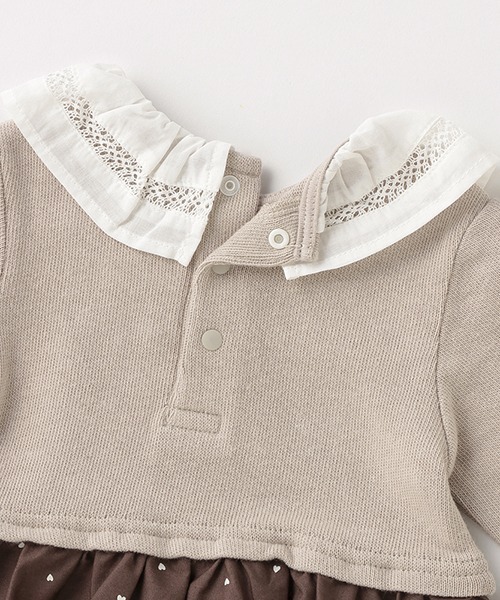 petit main（プティマイン）の「【Disney】ミニーワンピロンパース