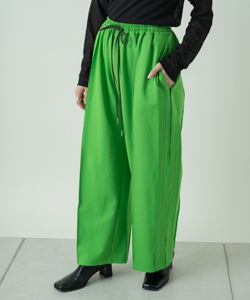 Kastane（カスタネ）の「コード紐ポンチルーズPT（その他パンツ・レディース・ホワイト/ブラック/グリーン・FREE）」の7枚目の写真