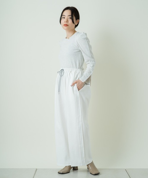 Kastane（カスタネ）の「コード紐ポンチルーズPT（その他パンツ・レディース・ホワイト/ブラック/グリーン・FREE）」の13枚目の写真