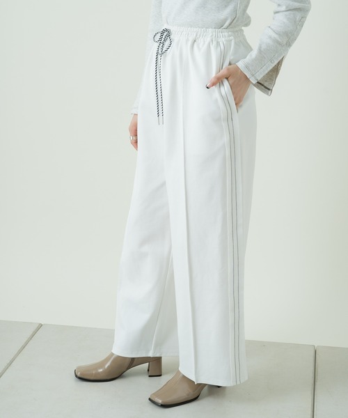 Kastane（カスタネ）の「コード紐ポンチルーズPT（その他パンツ・レディース・ホワイト/ブラック/グリーン・FREE）」の15枚目の写真