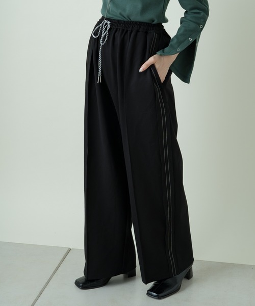 Kastane（カスタネ）の「コード紐ポンチルーズPT（その他パンツ・レディース・ホワイト/ブラック/グリーン・FREE）」の19枚目の写真