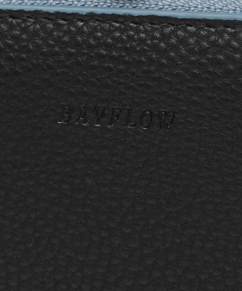 BAYFLOW（ベイフロー）の「ベーシックスクエアウォレット（財布・レディース・スカイブルー/ブラック/ブラウン・FREE）」の8枚目の写真