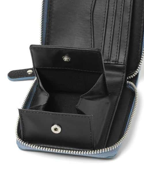 BAYFLOW（ベイフロー）の「ベーシックスクエアウォレット（財布・レディース・スカイブルー/ブラック/ブラウン・FREE）」の17枚目の写真