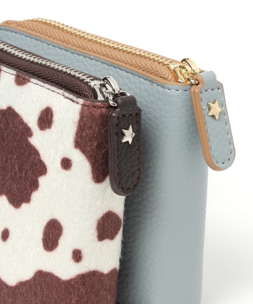 BAYFLOW（ベイフロー）の「ベーシックスクエアウォレット（財布・レディース・スカイブルー/ブラック/ブラウン・FREE）」の14枚目の写真