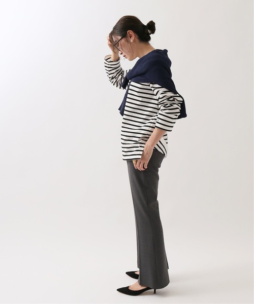 IENA(イエナ)の「T/Wフレアスリムパンツ◆(その他パンツ・レディース・チャコールグレー/ブラック/ネイビー/レッド・40/38/36/34)」の18枚目の写真