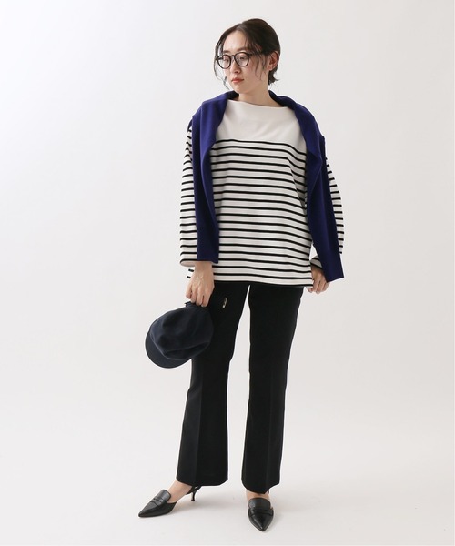 IENA(イエナ)の「T/Wフレアスリムパンツ◆(その他パンツ・レディース・チャコールグレー/ブラック/ネイビー/レッド・40/38/36/34)」の16枚目の写真