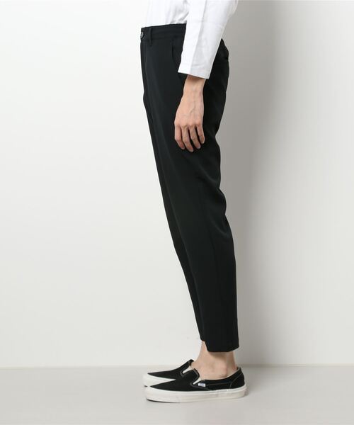 AZUL by moussy(アズールバイマウジー)の「STRETCH TAPERED PANTS/ストレッチテーパードパンツ(スラックス・メンズ・グレー系その他/ブラック/カーキ・LARGE/SMALL/MEDIUM)」の4枚目の写真