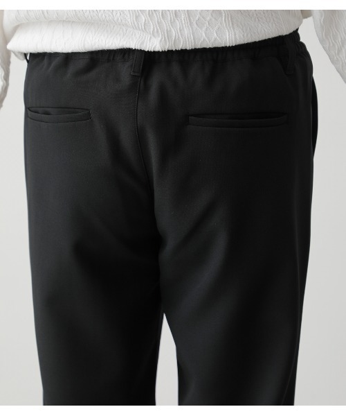 AZUL by moussy(アズールバイマウジー)の「STRETCH TAPERED PANTS/ストレッチテーパードパンツ(スラックス・メンズ・グレー系その他/ブラック/カーキ・LARGE/SMALL/MEDIUM)」の12枚目の写真