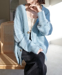 DISCOAT | 起毛ビッグカーディガン(カーディガン/ボレロ)