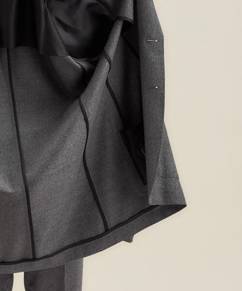 green label relaxing（グリーンレーベルリラクシング）の「＜green label relaxing＞REDA ACTIVE フラノ無地 01 ジャケット（テーラードジャケット・メンズ・ブラック/グレー・M/S/L/XL）」の11枚目の写真