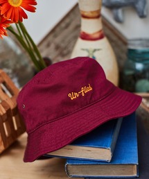 UN-FILLED（アンフィルド）の「mko10106-Logo one point stitch Bucket Hat バケットハット（ハット）」