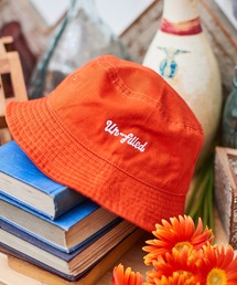 UN-FILLED（アンフィルド）の「mko10106-Logo one point stitch Bucket Hat バケットハット（ハット）」