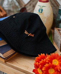 UN-FILLED（アンフィルド）の「mko10106-Logo one point stitch Bucket Hat バケットハット（ハット）」