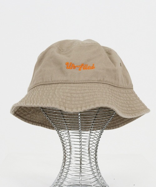 セール】mko10106-Logo one point stitch Bucket Hat バケット
