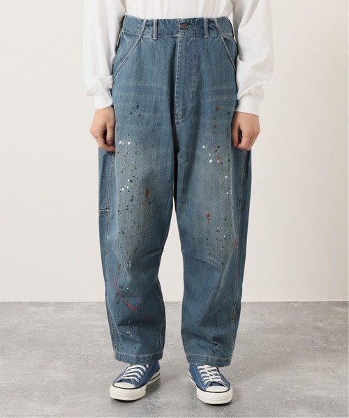 Liberaiders(リベレイダース)の「【Liberaiders×JS / リベレイダース 】DENIM PAINTER SARROUEL PA(デニムパンツ・メンズ・ブルー・MEDIUM/LARGE)」の17枚目の写真