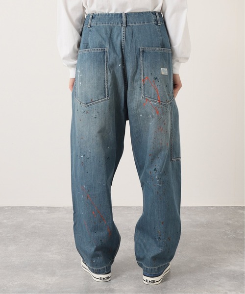 Liberaiders(リベレイダース)の「【Liberaiders×JS / リベレイダース 】DENIM PAINTER SARROUEL PA(デニムパンツ・メンズ・ブルー・MEDIUM/LARGE)」の13枚目の写真