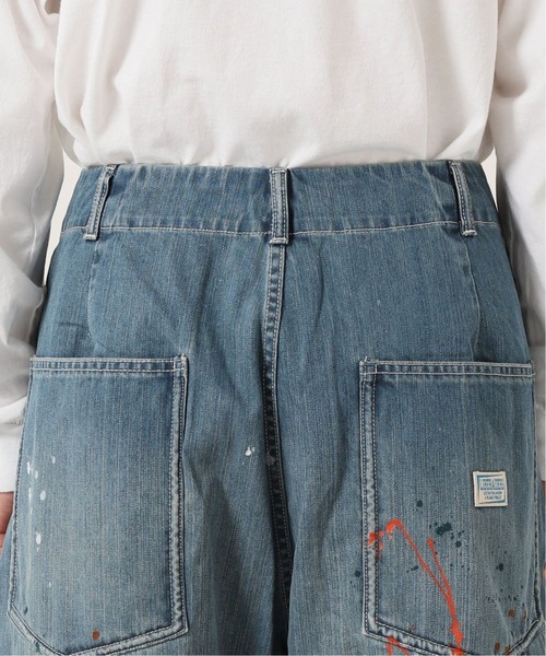 Liberaiders(リベレイダース)の「【Liberaiders×JS / リベレイダース 】DENIM PAINTER SARROUEL PA(デニムパンツ・メンズ・ブルー・MEDIUM/LARGE)」の3枚目の写真