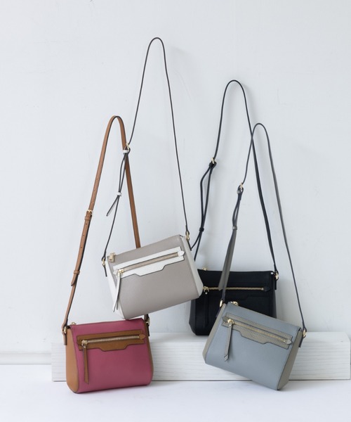 LOWELL things（ロウェル　シングス）の「●【店舗限定品】3Besties leather ミニショルダーBAG（トートバッグ・レディース・ライトブルー/ブラック/ピンク/グレイッシュベージュ・フリー）」の11枚目の写真