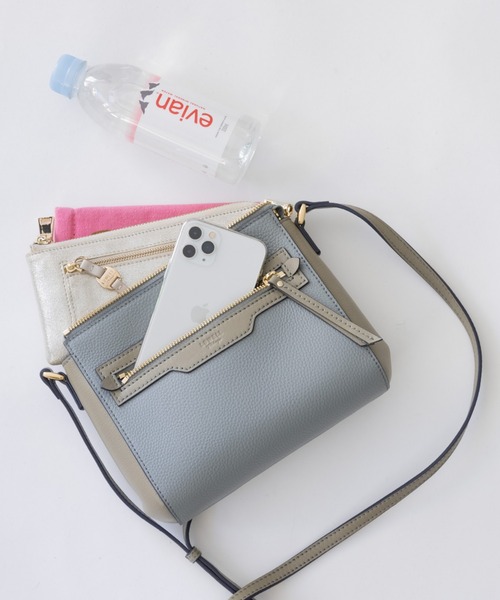 LOWELL things（ロウェル　シングス）の「●【店舗限定品】3Besties leather ミニショルダーBAG（トートバッグ・レディース・ライトブルー/ブラック/ピンク/グレイッシュベージュ・フリー）」の6枚目の写真