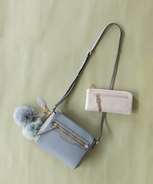 LOWELL things（ロウェル　シングス）の「●【店舗限定品】3Besties leather ミニショルダーBAG（トートバッグ・レディース・ライトブルー/ブラック/ピンク/グレイッシュベージュ・フリー）」の7枚目の写真