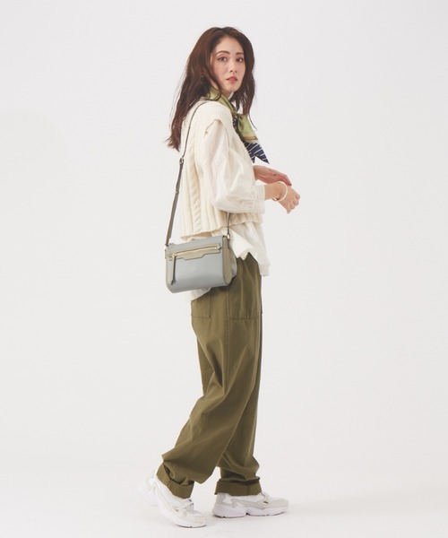 LOWELL things（ロウェル　シングス）の「●【店舗限定品】3Besties leather ミニショルダーBAG（トートバッグ・レディース・ライトブルー/ブラック/ピンク/グレイッシュベージュ・フリー）」の14枚目の写真