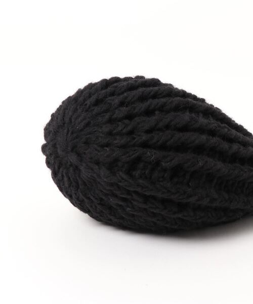 PUAL CE CIN（ピュアルセシン）の「ＫＮＩＴ　ＰＯＴ　ＢＡＧ（ショルダーバッグ・レディース・アイボリー/ブラック・FREE）」の4枚目の写真