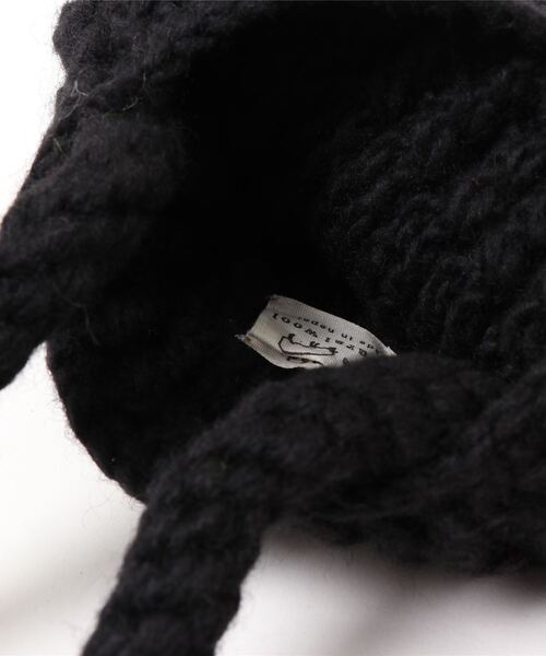 PUAL CE CIN（ピュアルセシン）の「ＫＮＩＴ　ＰＯＴ　ＢＡＧ（ショルダーバッグ・レディース・アイボリー/ブラック・FREE）」の6枚目の写真