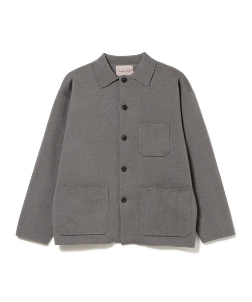 BEAMS LIGHTS（ビームスライツ）の「BEAMS LIGHTS / ミラノリブ カバーオール（カバーオール・メンズ・ネイビー/グレー・SMALL/MEDIUM/LARGE）」の3枚目の写真