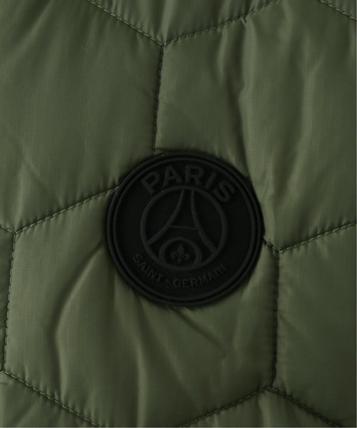 PARIS SAINT-GERMAIN(パリサンジェルマン)の「【Paris Saint-Germain / パリサンジェルマン】MIL-SPECTATOR キルティング ブルゾン(ブルゾン・メンズ・ブラック/カーキ・MEDIUM/LARGE)」の4枚目の写真