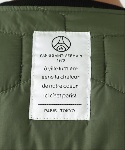 PARIS SAINT-GERMAIN(パリサンジェルマン)の「【Paris Saint-Germain / パリサンジェルマン】MIL-SPECTATOR キルティング ブルゾン(ブルゾン・メンズ・ブラック/カーキ・MEDIUM/LARGE)」の14枚目の写真