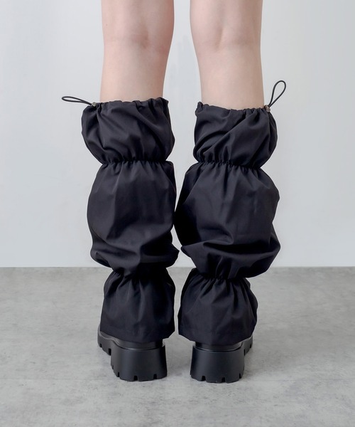 RASVOA（ラスボア）の「ドロストレッグウォーマー（レッグウォーマー・レディース・ブラック・FREE）」の14枚目の写真