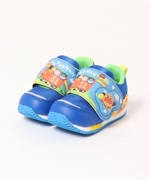 MoonStar(ムーンスター)の「《moonstar》アンパンマン AP B40(スニーカー・キッズ・ブルー/マルチ/ピンク/パープル・13.5cm/13.0cm/12.5cm/14.0cm/12.0cm/14.5cm)」の1枚目の写真