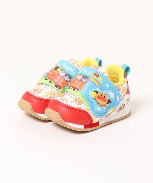 MoonStar(ムーンスター)の「《moonstar》アンパンマン AP B40(スニーカー・キッズ・ブルー/マルチ/ピンク/パープル・13.5cm/13.0cm/12.5cm/14.0cm/12.0cm/14.5cm)」の4枚目の写真