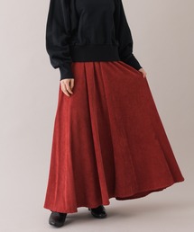 Dinite collier コーデュロイフレアスカート