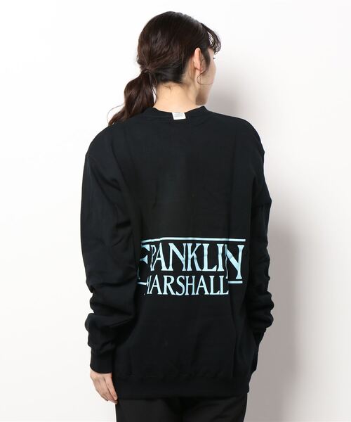 FRANKLIN & MARSHALL（フランクリンマーシャル）の「《FRANKLIN＆MARSHALL》PRINTSWT SIXSENSE - プリントスウェット（スウェット・レディース・グレー/ブラック・MEDIUM/X-LARGE/LARGE）」の12枚目の写真