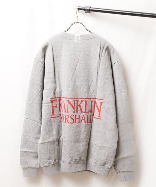 FRANKLIN & MARSHALL（フランクリンマーシャル）の「《FRANKLIN＆MARSHALL》PRINTSWT SIXSENSE - プリントスウェット（スウェット・レディース・グレー/ブラック・MEDIUM/X-LARGE/LARGE）」の8枚目の写真