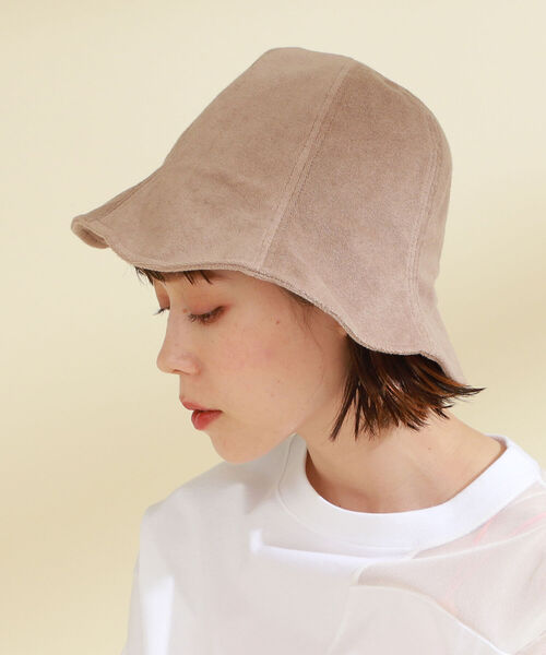 Ray BEAMS（レイビームス）の「Ray BEAMS / パイル チューリップ ハット（ハット・レディース・オレンジ/ライトブラウン/ミント・ONE SIZE）」の4枚目の写真