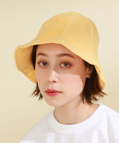 Ray BEAMS（レイビームス）の「Ray BEAMS / パイル チューリップ ハット（ハット・レディース・オレンジ/ライトブラウン/ミント・ONE SIZE）」の5枚目の写真