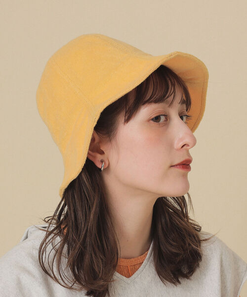 Ray BEAMS（レイビームス）の「Ray BEAMS / パイル チューリップ ハット（ハット・レディース・オレンジ/ライトブラウン/ミント・ONE SIZE）」の6枚目の写真