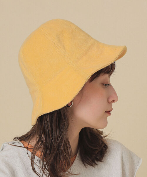 Ray BEAMS（レイビームス）の「Ray BEAMS / パイル チューリップ ハット（ハット・レディース・オレンジ/ライトブラウン/ミント・ONE SIZE）」の7枚目の写真