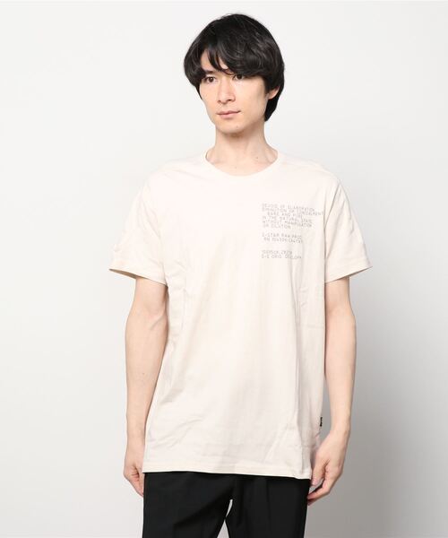 G-STAR(ジースター)の「KORPAZ LOGOS GRAPHIC T-SHIRT/ロゴT(Tシャツ/カットソー・メンズ・ホワイト系その他/グレー/ライトグリーン・X-SMALL/LARGE/SMALL/MEDIUM/X-LARGE)」の7枚目の写真