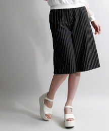 WEGO | WEGO/ストライプガウチョパンツ(その他パンツ)