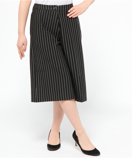 WEGO（ウィゴー）の「WEGO/ ストライプガウチョパンツ（その他パンツ・レディース・ブラック/ブルー・FREE）」の13枚目の写真