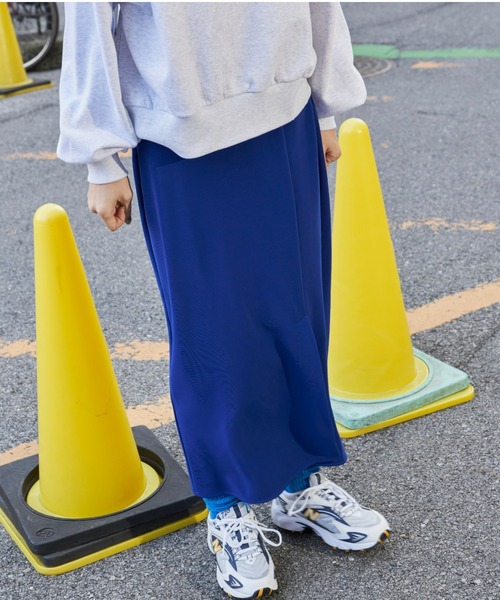 Auntie Rosa Holiday(アンティローザホリデー)の「フロントスリットタイトスカート(スカート・レディース・ブラック/ピンク/ブルー・FREE)」の18枚目の写真