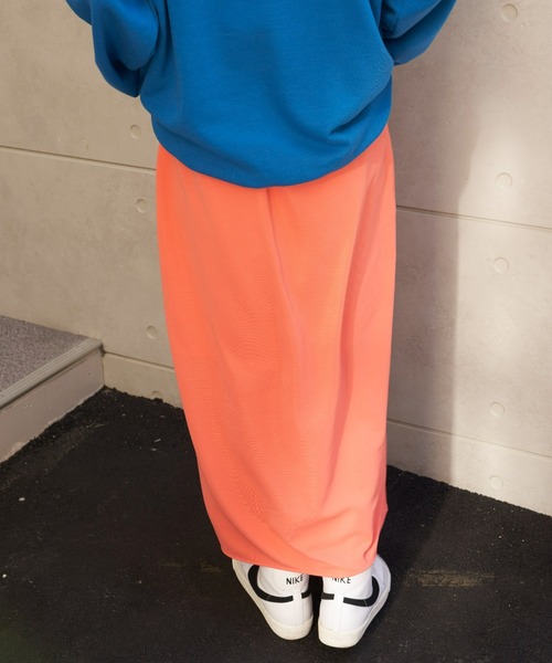 Auntie Rosa Holiday(アンティローザホリデー)の「フロントスリットタイトスカート(スカート・レディース・ブラック/ピンク/ブルー・FREE)」の8枚目の写真