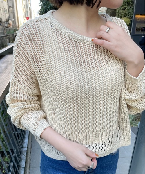 5GNyRyメッシュプルオーバー265002