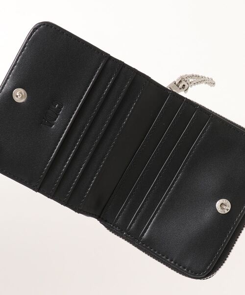 GYDA（ジェイダ）の「GYDA(ジェイダ) ラウンド二つ折り財布 エンボス GY-W032 レディース サイフ 財布 ブランド（財布・レディース・アイボリー/ブラック/キャメル・FREE）」の5枚目の写真