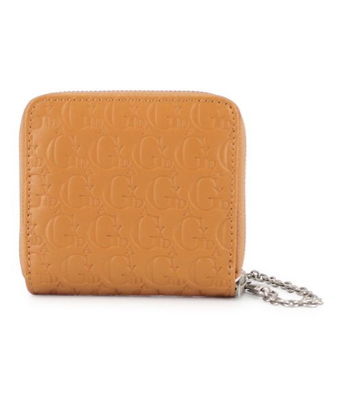 GYDA（ジェイダ）の「GYDA(ジェイダ) ラウンド二つ折り財布 エンボス GY-W032 レディース サイフ 財布 ブランド（財布・レディース・アイボリー/ブラック/キャメル・FREE）」の21枚目の写真